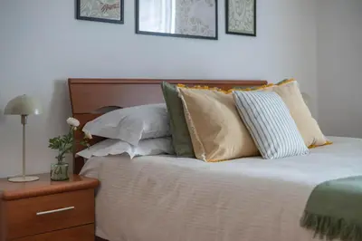 Letto o letti in una camera di Your retreat in Mestre - Venezia comoda a due passi
