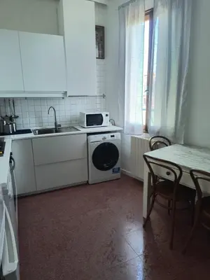 Cucina o angolo cottura di Moretti flat Canal View