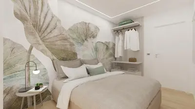 Letto o letti in una camera di Jesolo Pineta Fronte Mare - Jl Blue Apartments C7