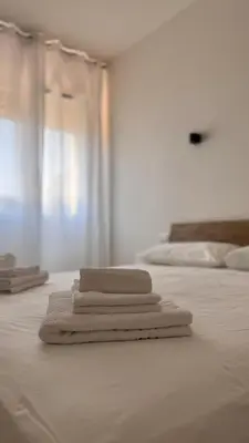 Letto o letti in una camera di Casa di Ca' Balbi