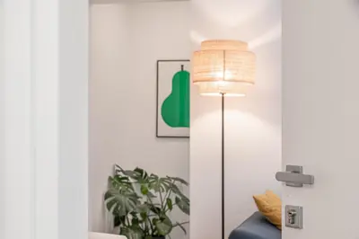 Planimetria di Elegant City-Center Apartment in Villa - Private Parking