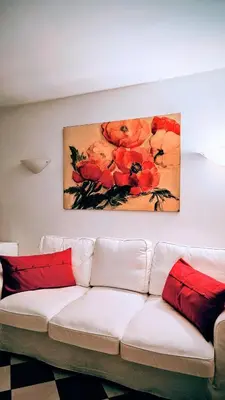 Area soggiorno di San Marco Suite Cosaro