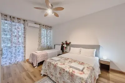 Letto o letti in una camera di Leonardo apartment