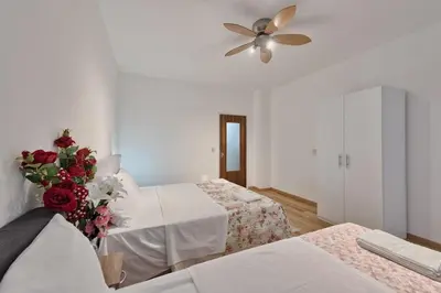 Letto o letti in una camera di Leonardo apartment