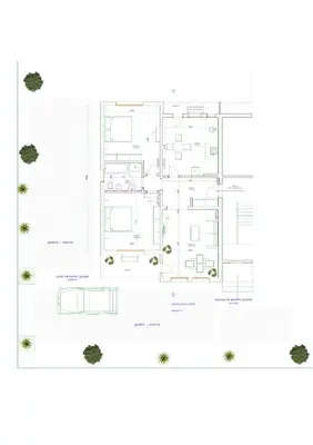 Planimetria di suite apartment Mestre - strategic to Venice