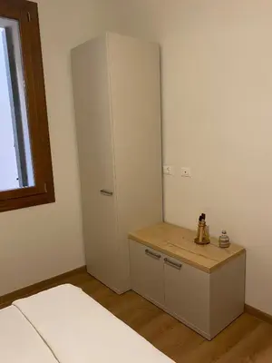 Letto o letti in una camera di Ca' Monsignor Vittore