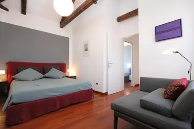 Letto o letti in una camera di Attic Design Terrace