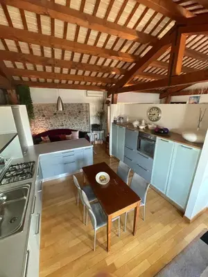 Cucina o angolo cottura di A casa di Patty