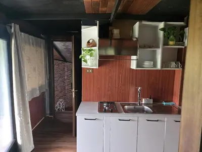 Cucina o angolo cottura di castello terrebio