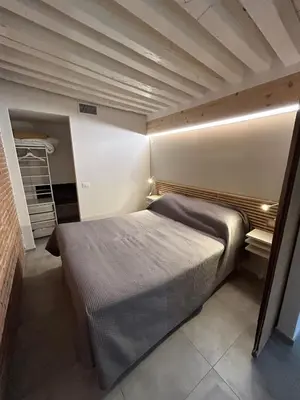 Letto o letti in una camera di Ca Querini - Mezzanino