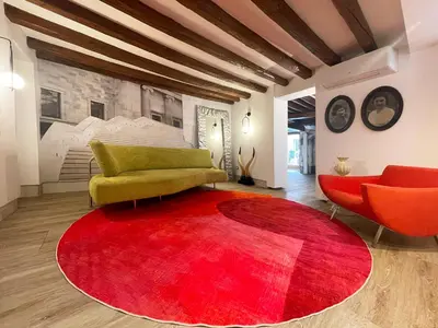 Area soggiorno di Ca' Consorti ai Gesuiti - 2 bedrooms on the Lagoon stage