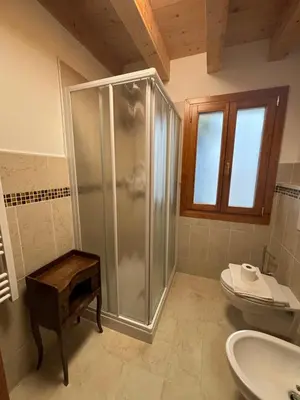 Bagno di Il giardino di Anna- appartamenti con giardino privato