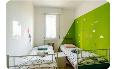 Letto o letti in una camera di Soul River's Home