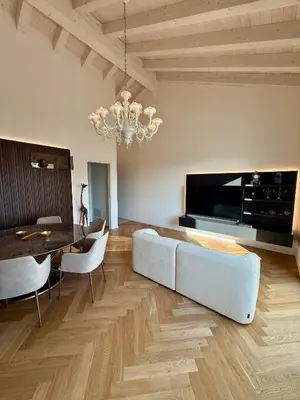 TV o dispositivi per l'intrattenimento presso Luxury Beach and Pool House Jesolo