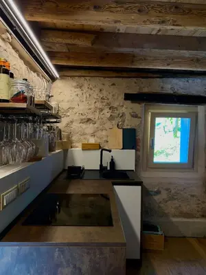 Cucina o angolo cottura di Casa Colli Impervi