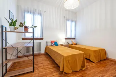 Letto o letti in una camera di At the Venice Casino with Comfort