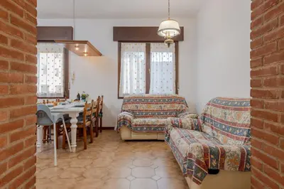Area soggiorno di MarcoPoloAirport4-Parking-Wifi-Netflix-PrimeVideo
