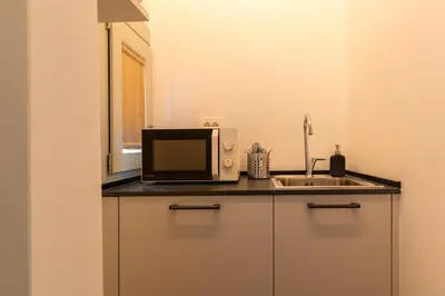 Cucina o angolo cottura di La Piazza