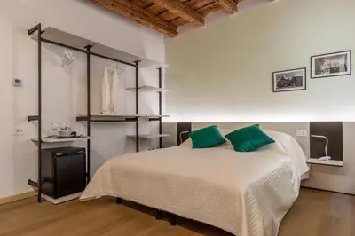 Letto o letti in una camera di La Piazza