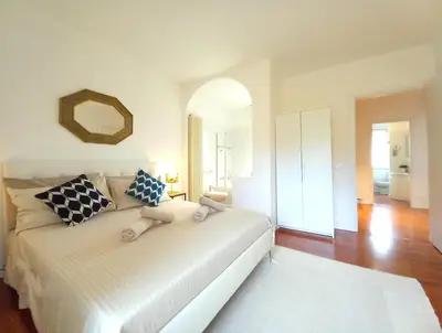 Letto o letti in una camera di Abano Lux- Terme & Wellness
