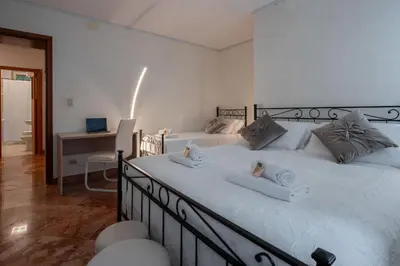 Letto o letti in una camera di Dorsoduro Venice Suite