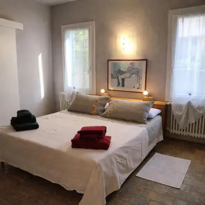 Letto o letti in una camera di Venice Home
