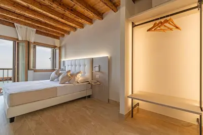 Letto o letti in una camera di Stravedo SUNSET