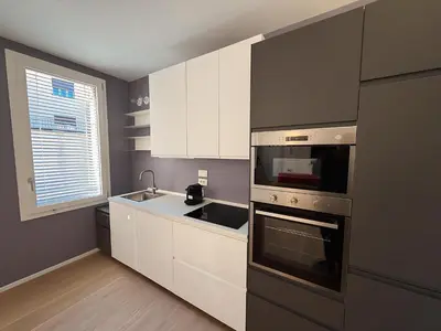 Cucina o angolo cottura di Welc-ōM Tiepolo Cozy Stay Free Parking