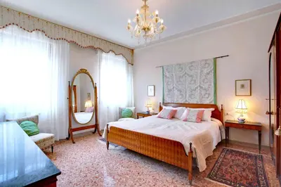Letto o letti in una camera di Maison Volpi