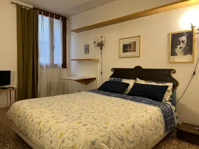 Letto o letti in una camera di Casa al Campo