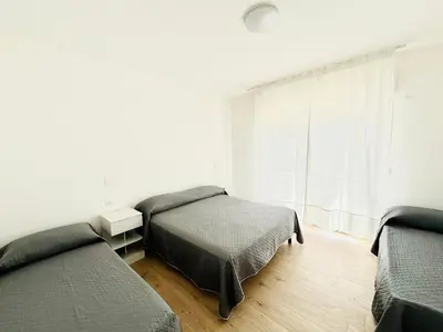 Letto o letti in una camera di Verga - Dietro Piazza Mazzini - Immobil Relax