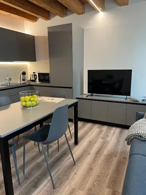 Cucina o angolo cottura di Vicenza Green Stay 