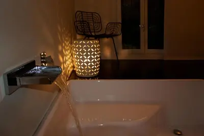Bagno di Big apartment with private courtyard