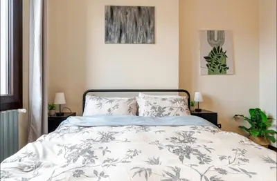 Letto o letti in una camera di Venice Shore Apartment