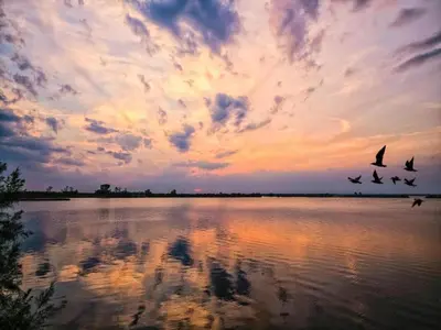 Paesaggio naturale nelle vicinanze della casa vacanze