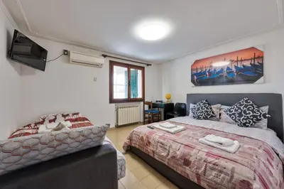 Letto o letti in una camera di Villa jolly Mini Apartament
