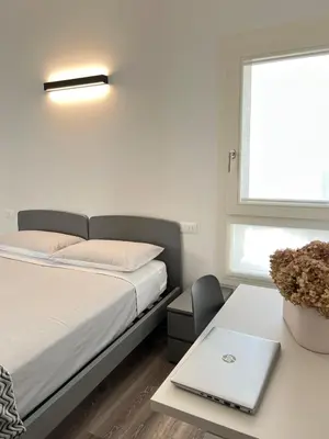 Letto o letti in una camera di Vicenza Green Stay 
