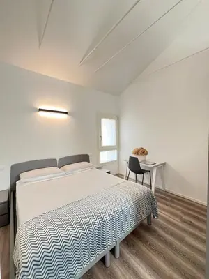 Letto o letti in una camera di Vicenza Green Stay 