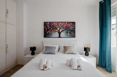 Letto o letti in una camera di Jappelli Golden House