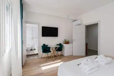 Letto o letti in una camera di Jappelli Golden House