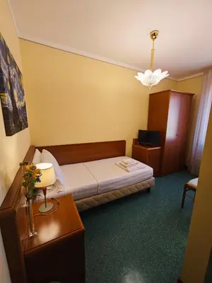 Letto o letti in una camera di Casa Malvina
