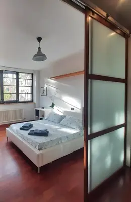 Letto o letti in una camera di Loft Soleil