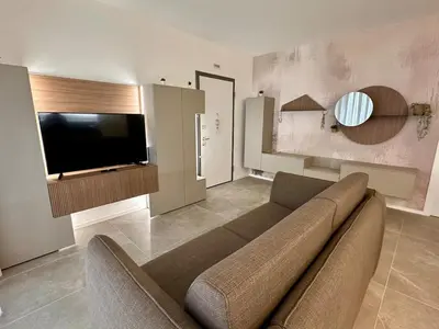 TV o dispositivi per l'intrattenimento presso Caribe Sunset - Large 3 Bedrooms with Caribbean Pool