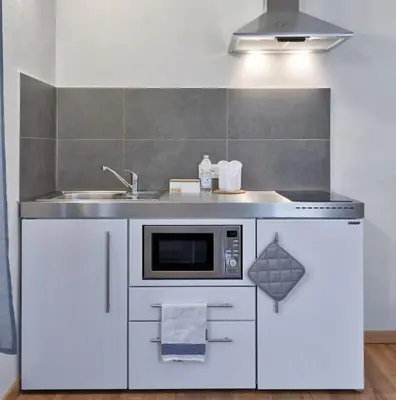 Cucina o angolo cottura di Camera Tua - Falloppio 44 Rooms