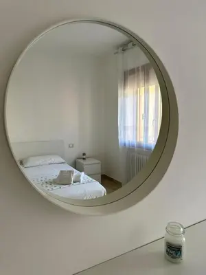 Letto o letti in una camera di Alba Rosa