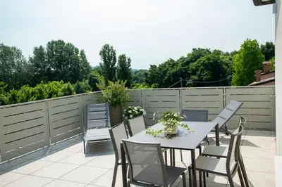 Balcone o terrazza di EnJoy Home - Appartamento Cielo - Il Canterale