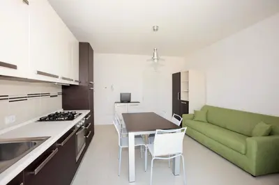 Cucina o angolo cottura di Residence Antenore Vista Piscina