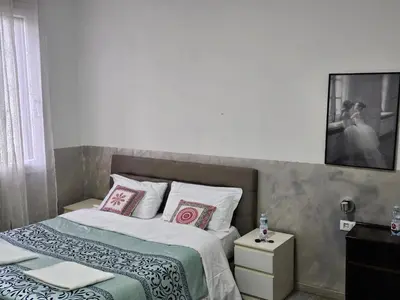 Letto o letti in una camera di Hotel Giovannina