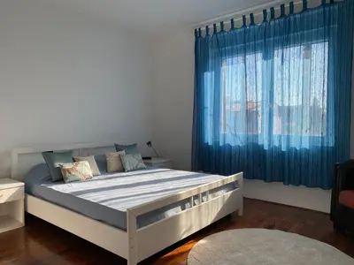 Letto o letti in una camera di Silenzio Apartment - 10 minutes walk to center - Free parking
