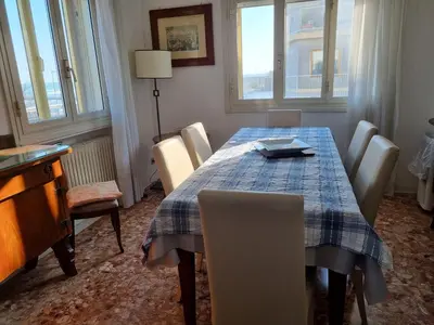 Planimetria di 3 rooms amazing sea view beachfront flat BLUE